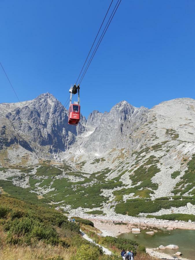 Rodinný privátny apartmán A309 v úplnom centre Starého Smokovca - tichá izba Vysoké Tatry Esterno foto